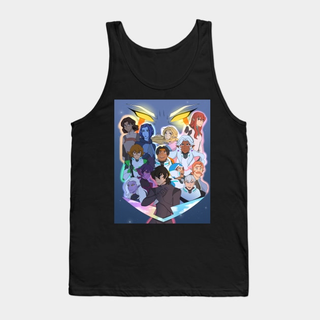 United by Carly Tank Top by Let's Voltron Podcast